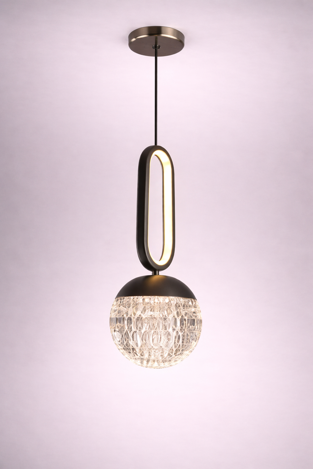 modern crystal led pendant light – elegant ring design hanging fixture (item code: 1006/1) modern crystal led pendant light – elegant ring design hanging fixture (item code: 1006/1)