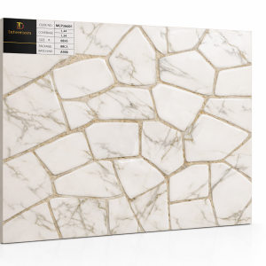 natural stone pattern floor tile 40x40cm – marble pebble design | pack of 12 | code: mg40099