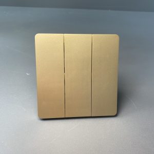 triple (3 gang) wall switch – modern premium design