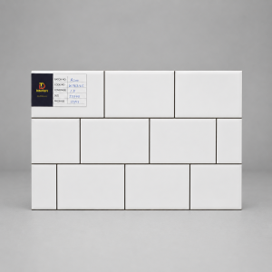 WHITE-146 Glossy Wall Tile 20x40 15pcs