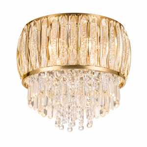 Luxury Crystal Drum Chandelier - Ceiling Flush