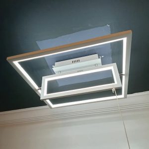 Modern Rectangular LED Flush Ceiling Panel Light