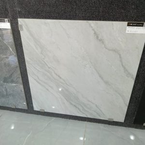 MICASSO MR 66075Y Porcelain Tile 60×60cm – White Marble Flow Vein Finish