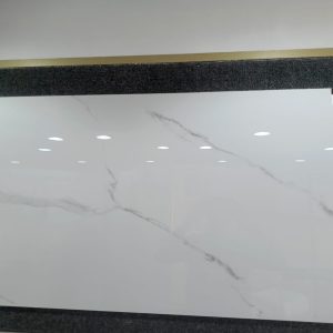MICASSO MR 62101Y Porcelain Tile 60×120cm – White Marble Linear Vein Finish